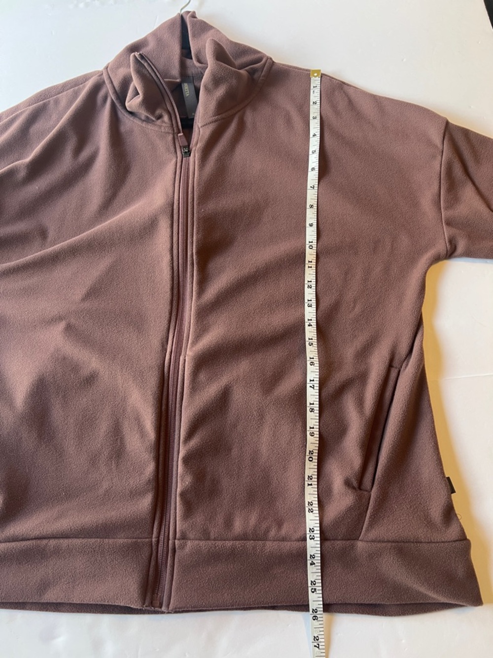 Mondetta Full‑Zip Women’s Jacket in Dusty Mauve Cozy Full Zip Jacket XL EUC - Picture 5 of 6